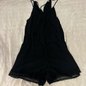 Aerie Black Romper